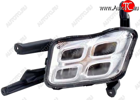4 899 р. Левая противотуманная фара (диодная) BODYPARTS  KIA Optima  3 TF (2013-2016) рестайлинг седан  с доставкой в г. Воронеж