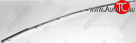 9 199 р. Молдинг решетки радиатора (пр-во Тайвань) API  Honda Accord  8 CU (2011-2013) седан рестайлинг (хром)  с доставкой в г. Воронеж