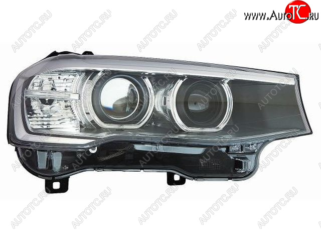 42 849 р. Правая фара (c электрокорректором, ксенон) DEPO  BMW X3  F25 (2014-2017) рестайлинг  с доставкой в г. Воронеж
