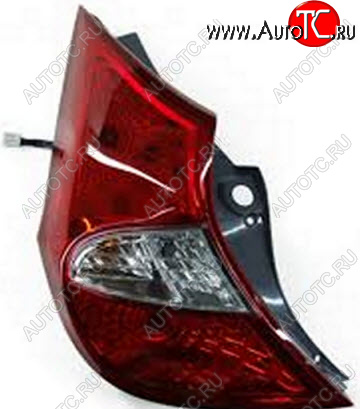 4 099 р. Левый фонарь BODYPARTS  Hyundai Solaris  RBr (2010-2014) хэтчбэк дорестайлинг  с доставкой в г. Воронеж