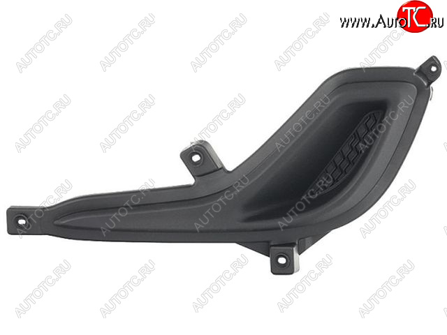449 р. Левая вставка воздухозаборника переднего бампера (пр-во Китай) BODYPARTS Hyundai Solaris RBr седан дорестайлинг (2010-2014)  с доставкой в г. Воронеж