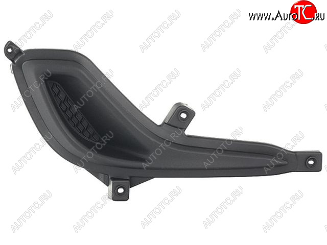 449 р. Правая решетка переднего бампера (пр-во Китай) BODYPARTS Hyundai Solaris RBr седан дорестайлинг (2010-2014)  с доставкой в г. Воронеж