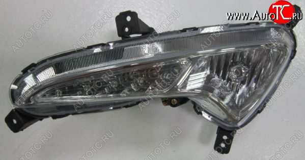 3 799 р. Левая противотуманная фара (диодная) BODYPARTS Hyundai Solaris RBr седан рестайлинг (2014-2017)  с доставкой в г. Воронеж