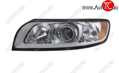11 999 р. Левая фара (c электрокорректором) DEPO  Volvo S40  MS седан (2007-2012) рестайлинг  с доставкой в г. Воронеж