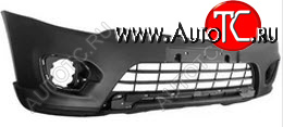 10 649 р. Передний бампер CHINA Mitsubishi Pajero Sport PB рестайлинг (2013-2017) (неокрашенный)  с доставкой в г. Воронеж