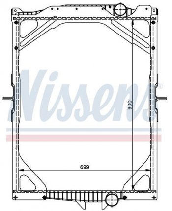 12 699 р. FHFM (900 x 728 mm) РАДИАТОР ОХЛАЖДЕН (см.каталог) BODYPARTS vv0fh97-910  с доставкой в г. Воронеж. Увеличить фотографию 1