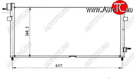 1 769 р. FHFM КОНДЕНСАТОР КОНДИЦ (см.каталог) BODYPARTS vv0fh97-930  с доставкой в г. Воронеж