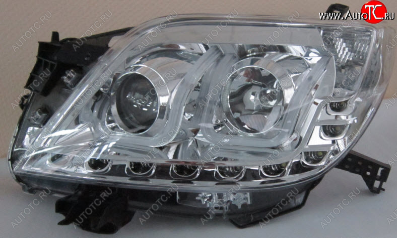 35 549 р. PRADO ФАРА Л+П (КОМПЛЕКТ) ТЮНИНГ ЛИНЗОВАН (DEVIL EYES) С СВЕТЯЩ.СЕКЦИЯМИ (EAGLE EYES) ВНУТРИ ХРОМ EAGLE EYES typrd09-006h-n  с доставкой в г. Воронеж
