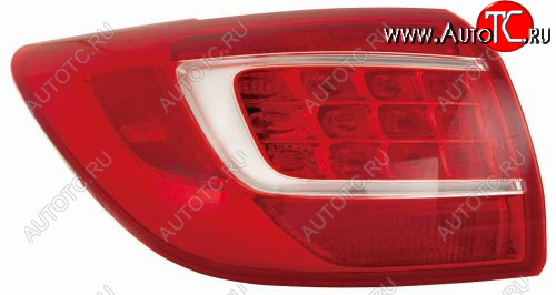 5 649 р. Левый фонарь DEPO  KIA Sportage  3 SL (2010-2014) дорестайлинг  с доставкой в г. Воронеж