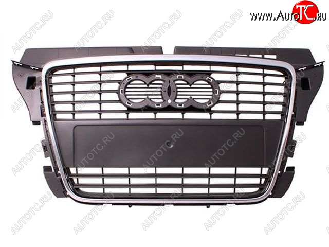 11 599 р. AUDI A3 РЕШЕТКА РАДИАТОРА С ХРОМ МОЛДИНГ (Тайвань) TYG ai0a308-100  с доставкой в г. Воронеж