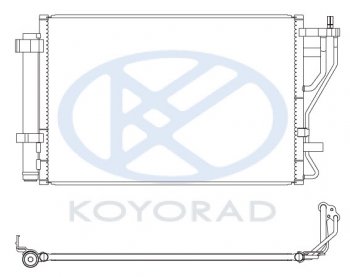 10 549 р. CERATO КОНДЕНСАТОР КОНДИЦ (KOYO) KOYORAD kacet09-932  с доставкой в г. Воронеж. Увеличить фотографию 1