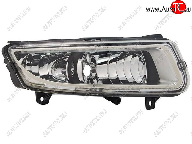 1 389 р. Правая противотуманная фара (ДХО) BODYPARTS  Volkswagen Polo  5 (2009-2015) хэтчбек дорестайлинг  с доставкой в г. Воронеж