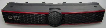 4 099 р. POLO РЕШЕТКА РАДИАТОРА С КРАСН МОЛДИНГ , GTI (Китай) BODYPARTS vwplo10-104  с доставкой в г. Воронеж. Увеличить фотографию 1