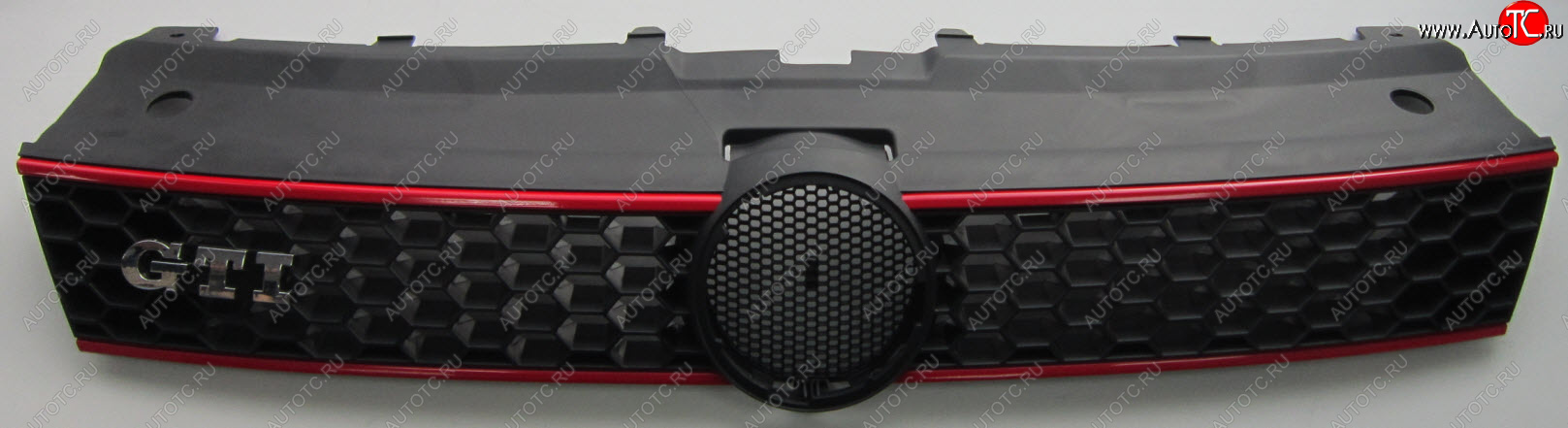 4 099 р. POLO РЕШЕТКА РАДИАТОРА С КРАСН МОЛДИНГ , GTI (Китай) BODYPARTS vwplo10-104  с доставкой в г. Воронеж