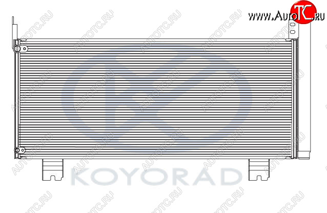 12 949 р. RX270350450h КОНДЕНСАТОР КОНДИЦ (KOYO) KOYORAD lxrx409-930  с доставкой в г. Воронеж