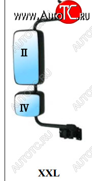 11 899 р. TGA {TGM 06-TGL 05-TGA XXL 00-} ЗЕРКАЛО ЛЕВ В СБОРЕ С КРОНШТЕЙН ВЕРХН ЭЛЕКТР , НИЖН МЕХАН С ПОДОГРЕВ (DEPO) DEPO matga00-455-l  с доставкой в г. Воронеж