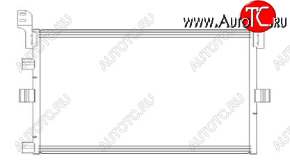 3 899 р. PREMIUM (MAGNUM 04-) КОНДЕНСАТОР КОНДИЦ (см.каталог) BODYPARTS rnpre06-930  с доставкой в г. Воронеж
