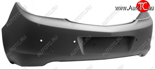 9 449 р. INSIGNIA БАМПЕР ЗАДН С ОТВ ПДАТЧ , ГРУНТ (Тайвань) API opins08-641  с доставкой в г. Воронеж
