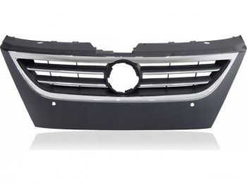 PASSAT CC РЕШЕТКА РАДИАТОРА С ОТВ ПДАТЧ , С ХРОМ МОЛДИНГ (Тайвань) BODYPARTS vwpcc09-100