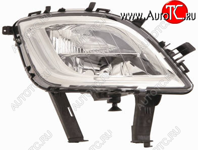 4 649 р. Противотуманная фара правая DEPO  Opel Astra  J (2012-2015) седан рестайлинг (хром)  с доставкой в г. Воронеж