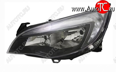 12 499 р. Левая фара (c электрокорректором) DEPO  Opel Astra  J (2012-2015) седан рестайлинг  с доставкой в г. Воронеж