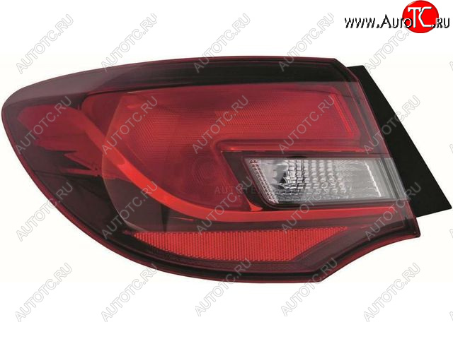6 649 р. Левый фонарь DEPO  Opel Astra  J (2012-2017) хэтчбек 5 дв.  рестайлинг  с доставкой в г. Воронеж