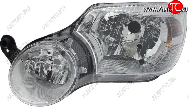 11 999 р. Левая фара (с электрокорректором, с противотум) BodyParts  Skoda Yeti (2009-2013)  с доставкой в г. Воронеж