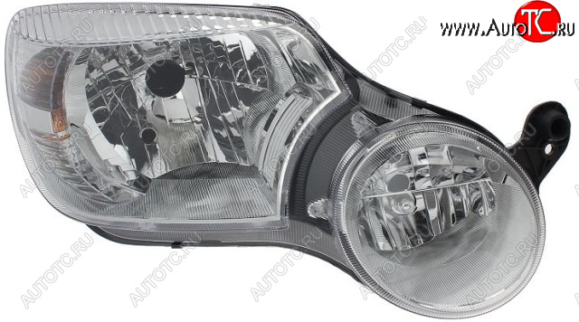 12 449 р. Правая фара (c электрокорректором) DEPO  Skoda Yeti (2009-2013)  с доставкой в г. Воронеж