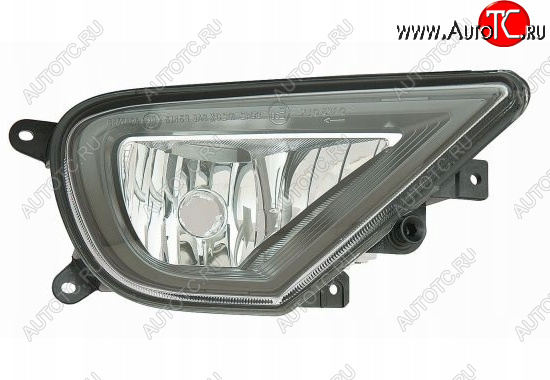 6 849 р. Противотуманная фара правая DEPO Volkswagen Touareg 2 NF рестайлинг (2014-2018)  с доставкой в г. Воронеж