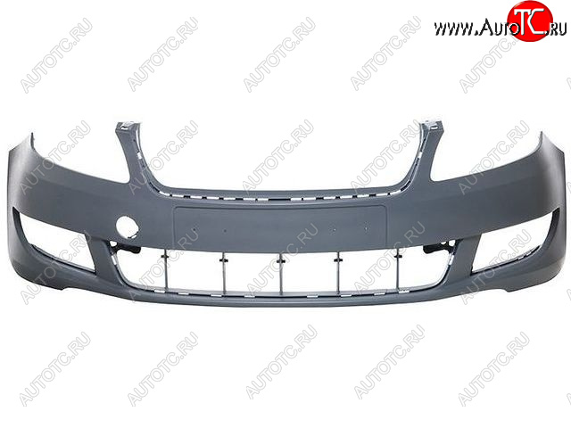 4 799 р. Передний бампер BODYPARTS Skoda Fabia Mk2 хэтчбэк рестайлинг (2010-2014) (неокрашенный)  с доставкой в г. Воронеж