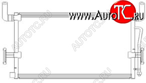 5 999 р. PREMIUM КОНДЕНСАТОР КОНДИЦ (см.каталог) BODYPARTS rnpre96-930  с доставкой в г. Воронеж
