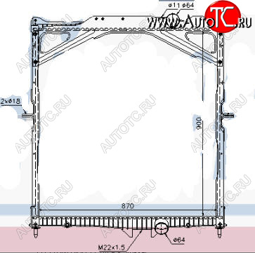 16 999 р. FHFM РАДИАТОР ОХЛАЖДЕН (см.каталог) BODYPARTS vv0fh02-910  с доставкой в г. Воронеж