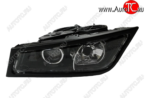 6 899 р. Противотуманная фара левая DEPO  Volvo FH  12 (2002-2012) 2-ое поколение (черная)  с доставкой в г. Воронеж