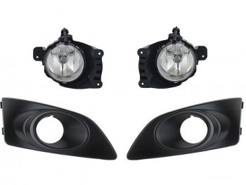 Комплект противотуманных фар с встваками BodyParts Chevrolet Aveo T300 седан (2011-2015)