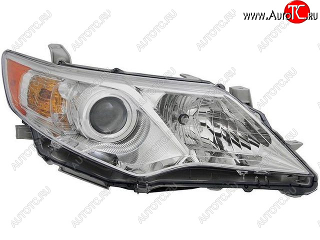 14 799 р. Правая фара (с электрокорректором, ксенон) BodyParts Toyota Camry XV50 дорестайлинг (2011-2014)  с доставкой в г. Воронеж