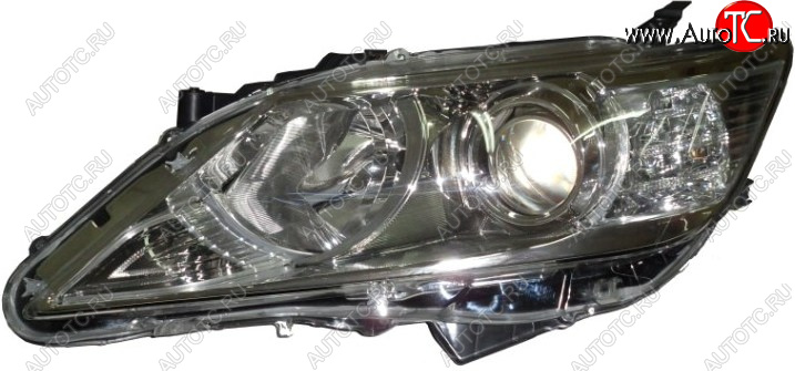 6 399 р. Левая фара (c электрокорректором) BODYPARTS Toyota Camry XV50 дорестайлинг (2011-2014)  с доставкой в г. Воронеж