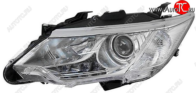 21 999 р. Левая фара (с электрокорректором, линзован) Bodyparts Toyota Camry XV50 дорестайлинг (2011-2014)  с доставкой в г. Воронеж