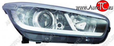 10 549 р. Правая фара (корректор) BODYPARTS KIA Ceed 2 JD дорестайлинг, хэтчбэк (2012-2015)  с доставкой в г. Воронеж