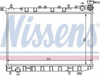11 499 р. N14 (B13 1.5 1.6) РАДИАТОР ОХЛАЖДЕН MT 1.4 1.6 BODYPARTS nnn1491-910  с доставкой в г. Воронеж. Увеличить фотографию 1