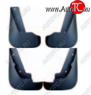959 р. MONDEO БРЫЗГОВИК ПЕРЕДН КРЫЛА Л+П (КОМПЛЕКТ) + ЗАДН (4 шт) (Китай) BODYPARTS fdmon03-310-n  с доставкой в г. Воронеж