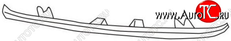 949 р. SIERRA ПЛАНКА-ФАРТУК ПОД РЕШЕТКУ (Тайвань) ЧЕРН API fdsie91-140b  с доставкой в г. Воронеж