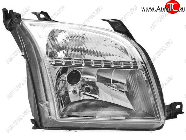 8 549 р. Правая фара (c электрокорректором) DEPO Ford Fusion 1 хэтчбэк дорестайлинг (2002-2005)  с доставкой в г. Воронеж