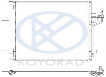 7 999 р. C-MAX {GRAND C-MAX 10-} КОНДЕНСАТОР КОНДИЦ (KOYO) KOYORAD fdmax10-930  с доставкой в г. Воронеж. Увеличить фотографию 1