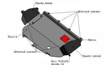 1 969 р. DUCATO ЗАЩИТА ПОДДОНА ДВИГАТЕЛЯ + КПП С , КРЕПЛЕН , СТАЛЬН BODYPARTS ftduc02-9f0  с доставкой в г. Воронеж. Увеличить фотографию 1