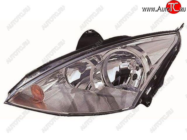 7 999 р. Левая фара (под корректор) DEPO  Ford Focus  1 (2001-2005) седан рестайлинг  с доставкой в г. Воронеж