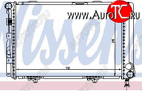 9 499 р. W124 РАДИАТОР ОХЛАЖДЕН (см.каталог) BODYPARTS md12485-912  с доставкой в г. Воронеж