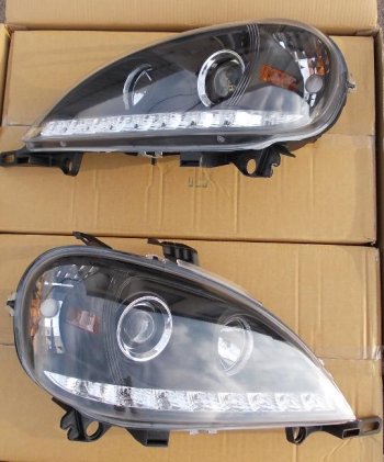 33 899 р. W163ML ФАРА Л+П (КОМПЛЕКТ) ТЮНИНГ (DEVIL EYES) ЛИНЗОВАН С ДИОД ППРОТИВОТУМ (JUNYAN) ВНУТРИ ЧЕРН JUNYAN md16398-002b-n  с доставкой в г. Воронеж. Увеличить фотографию 1