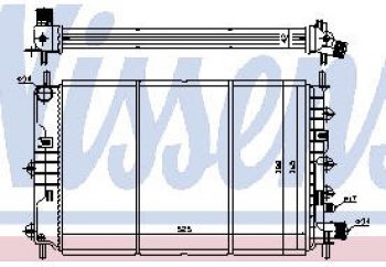 5 249 р. ESCORT {ESCORT 96-} РАДИАТОР ОХЛАЖДЕН (NISSENS) (NRF) (GERI) (см.каталог) NISSENS fdesc90-913  с доставкой в г. Воронеж. Увеличить фотографию 1