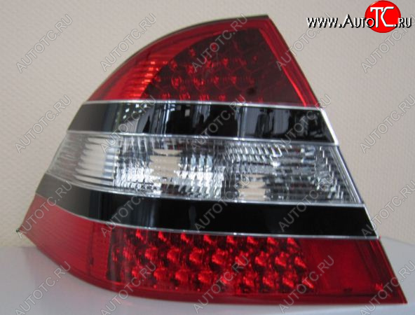24 999 р. W220 ФОНАРЬ ЗАДН ВНЕШН Л+П (КОМПЛЕКТ) ДИЗАЙН W221 ПОЛНОСТЬЮ С ДИОД С ЧЕРН МОЛДИНГ КРАСН-БЕЛ EAGLE EYES md22098-741rw-n  с доставкой в г. Воронеж
