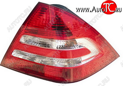 4 999 р. Правый фонарь DEPO  Mercedes-Benz C-Class  W203 (2004-2008) рестайлинг седан  с доставкой в г. Воронеж